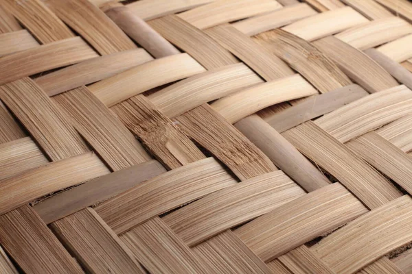 Proutěné Bambusové Pozadí Bambusová Textura Pozadí — Stock fotografie