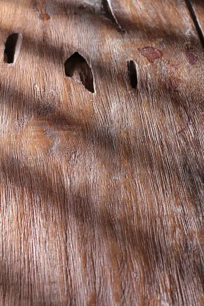 Bruine Houten Plaat Achtergrond Textuur — Stockfoto