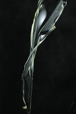 Beyaz arka planda güzel bir çiçek