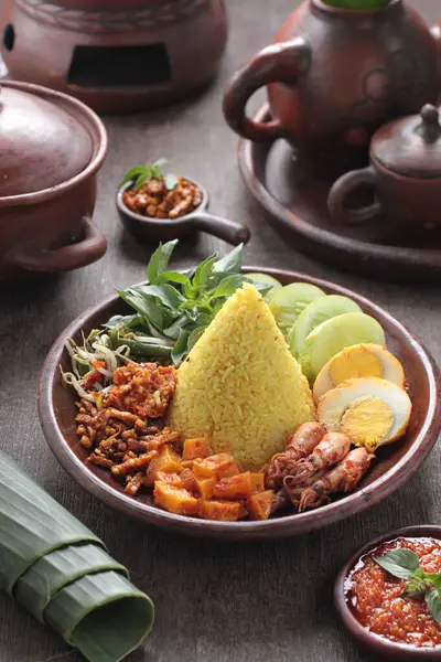 Alimentos Arroz Indonesios — Foto de Stock