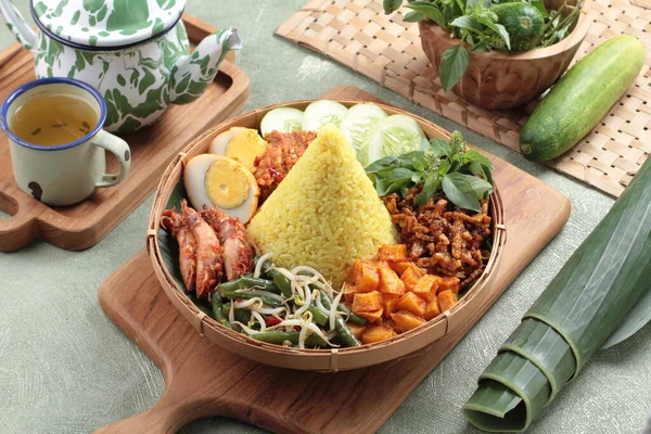 Rice Fish Vegetables Delicious Healthy — Stock Photo, Image