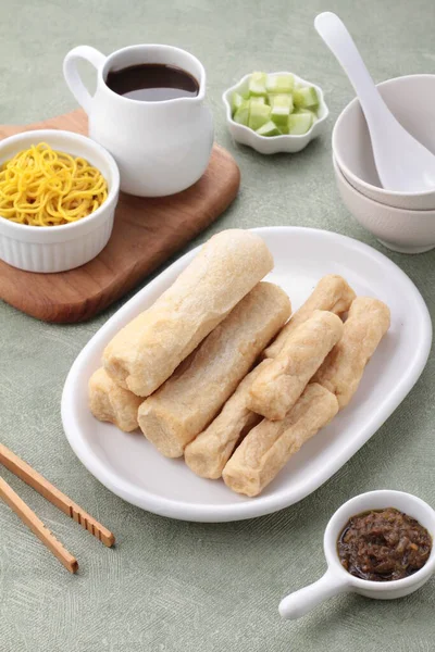 Nourriture Chinoise Nourriture Chinoise Traditionnelle Dans Bol Avec Riz Des — Photo