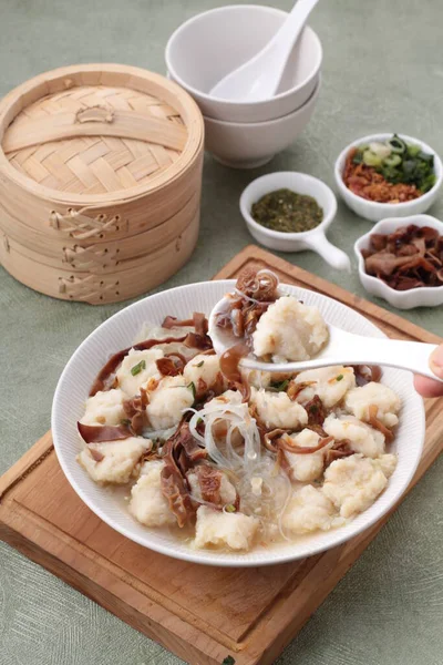 Primer Plano Vista Deliciosa Cocina Asiática — Foto de Stock