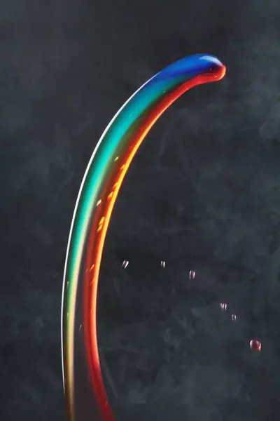 Rainbow Smoke — Stock Photo, Image