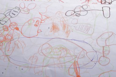 Renkli resimlerin soyut arkaplanı