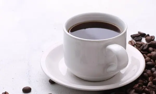 Kahve Fincanı Kuru Fasulye — Stok fotoğraf