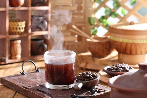 Cafea Caldă Ceașcă — Fotografie, imagine de stoc