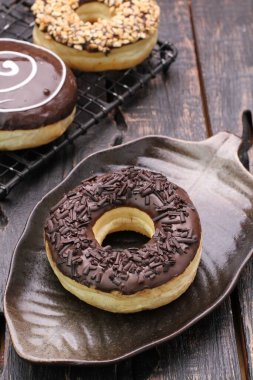 Buzlanma ile çikolatalı çörek