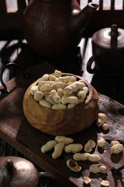 Taze organik ekmeği kapatın.