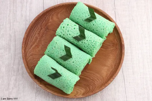 Ein Teller Mit Einem Grünen Monsterkuchen Darauf — Stockfoto