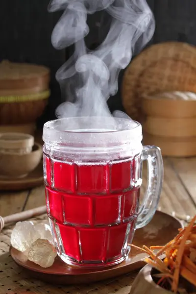 Filiżankę Herbaty Talerzu — Zdjęcie stockowe