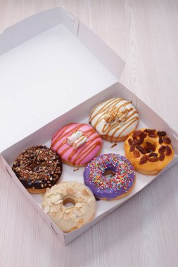 Farklı aromalı çörekler.