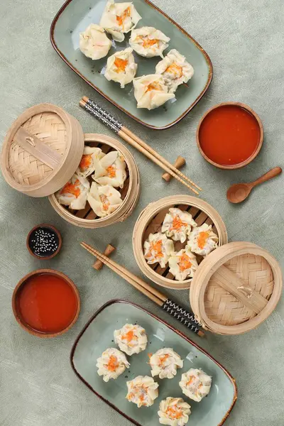 Spaghetti Riso Stile Coreano Chuok Tteok — Foto Stock