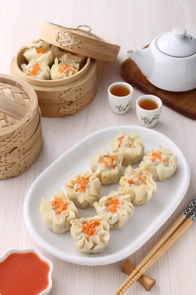 Close View Delicious Asian Food — Stock Photo, Image