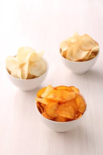 Patatas Fritas Con Cebolla — Foto de Stock