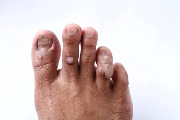 close up of a man 's feet