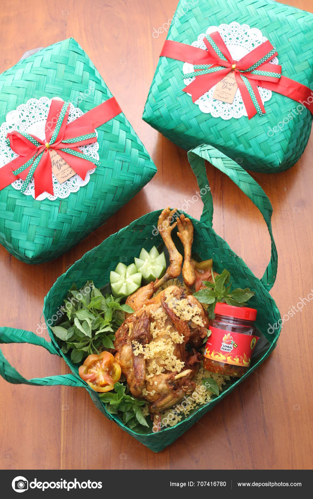 Healthy traditional dishes in Indonesian cuisine