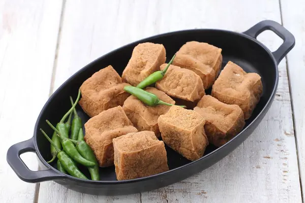 パンに中国豆腐 — ストック写真