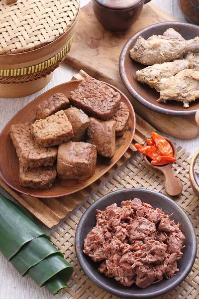 Stock image fried rice with pork and vegetables