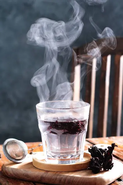 Hot Black Tea Cup — Stock Photo, Image