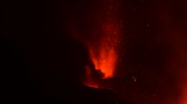 La Palma Volcano Eruption Lava