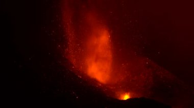 La Palma Volkan Patlaması Lavı