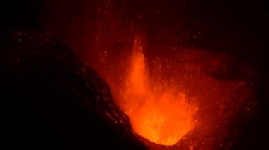 La Palma Volcano Eruption Lava