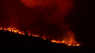 La Palma Volcano Eruption Lava