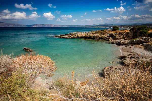 Crète Îles Grecques Vue Sur Belle Côte Mer Été — Photo