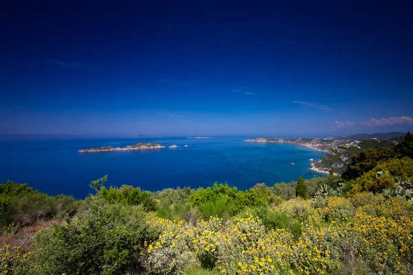 Picturesque Scenery Greek Island Corfu — Stock Photo, Image