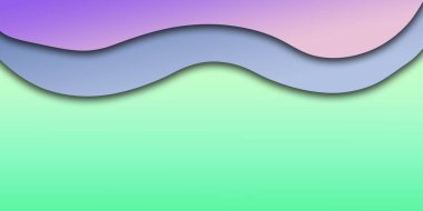 rengarenk dalga şekilli arkaplan. Tasarımınız, ilanınız, kapağınız veya ilanınız için