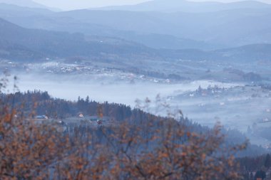Karpatlarda sisli bir sabah