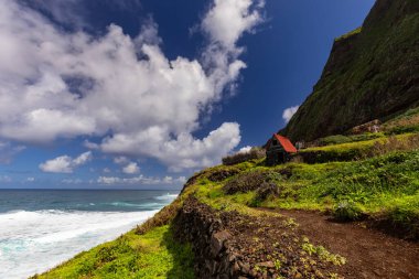 Adanın güzel manzarası, madeira, achadas da Cruz 