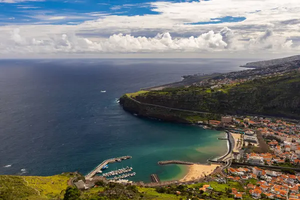 Okyanus ve Madeira okyanusu manzarası