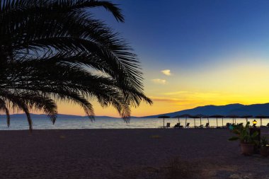 Denizde gün batımı