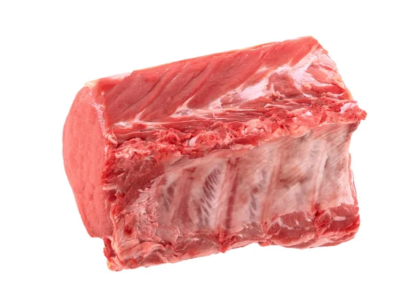 바탕에 쇠고기나 고기를 놓는다 — 스톡 사진