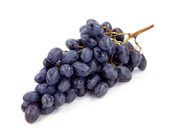 Purple Grape Isolated White Background — Stock Photo, Image
