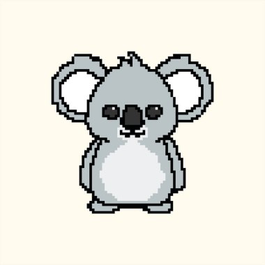 Oyun ve uygulamalar için Koala piksel sanatı