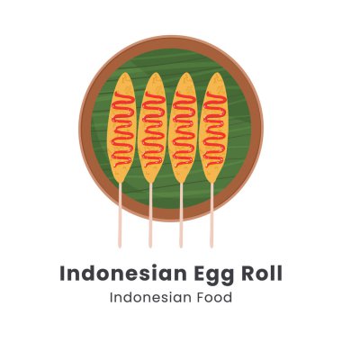 Telur, Endonezya 'da popüler sokak yemekleriyle birlikte yumurta omleti yedi ya da sardı.