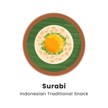 Surabi, hindistan cevizi sütüyle servis edilen pirinç unundan yapılmış Endonezya krepi sokak yiyeceğidir.