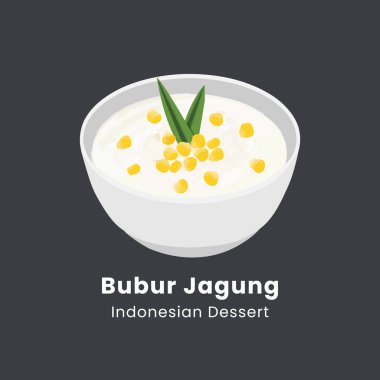 Bubur jagung manis veya tatlı mısır lapası Endonezya tatlısının temsilcisi.