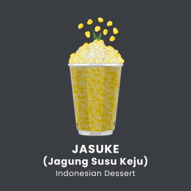 Jasuke Jagung Susu Keju Endonezya Tatlı Mısır Tatlısı