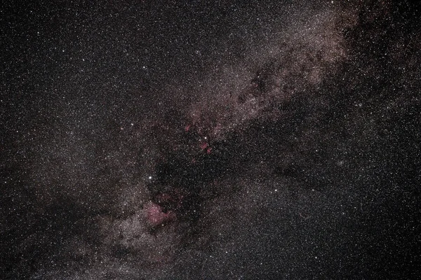 Galassia Della Lattea Con Stelle Nebulosa — Foto Stock