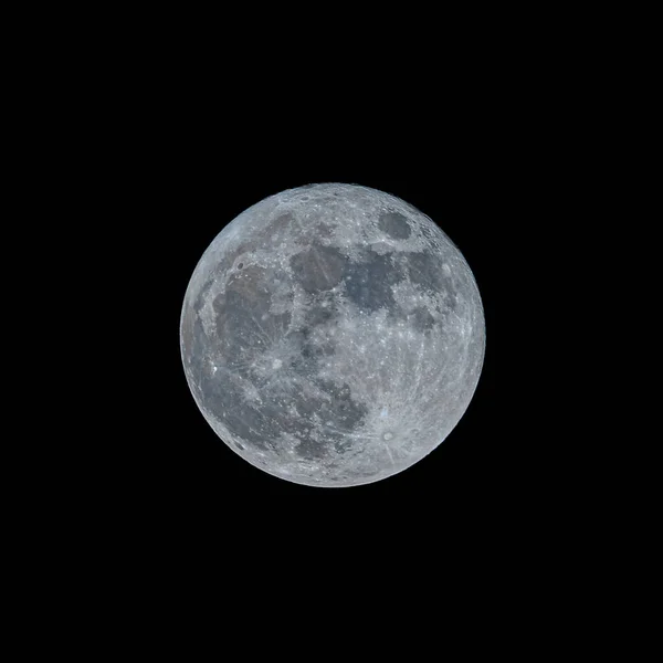 Luna Cielo Nocturno Imagen de stock