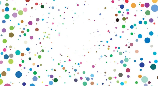 Abstrakcyjny Kolorowy Wzór Konfetti Ilustracja Wektora — Zdjęcie stockowe