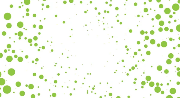 ライトグリーン サークル付きイエローベクトルパターン — ストック写真