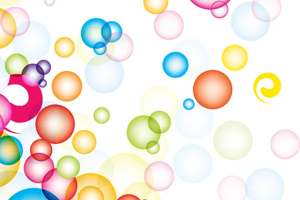 stock image abstract background with colorful balls