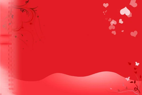 Valentýn Pozadí Srdcem — Stock fotografie
