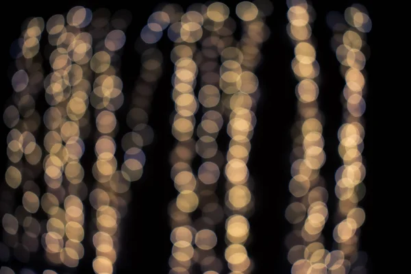Ljus Linje Suddig Bokeh Bakgrund Night Lights Inredda Restaurang Ljus — Stockfoto