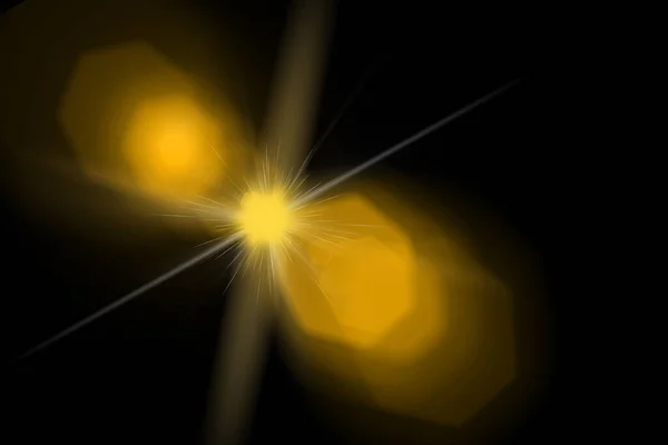 Fundo Abstrato Com Partículas Brilhantes Estrelas — Fotografia de Stock